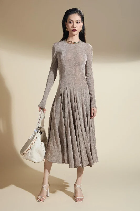 Short - Sleeve Casual Dresses with Printed Graphics Adriana Drop Waist Godet Polyester Spandex Midi Dress Short - Sleeve Casual Dresses with Printed Graphics Adriana Drop Waist Godet Polyester Spandex Midi Dress