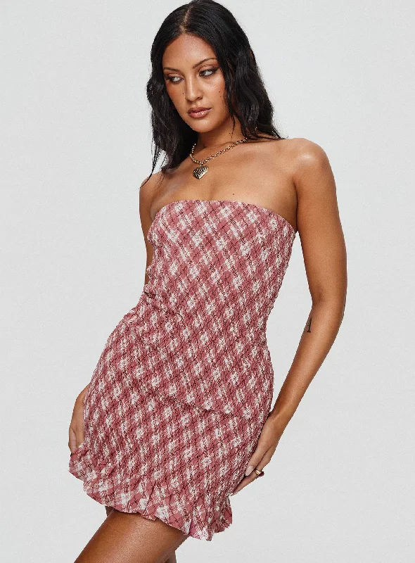 Petite - Sized Casual Dresses for Smaller Frames​ Takiyo Mini Dress Pink