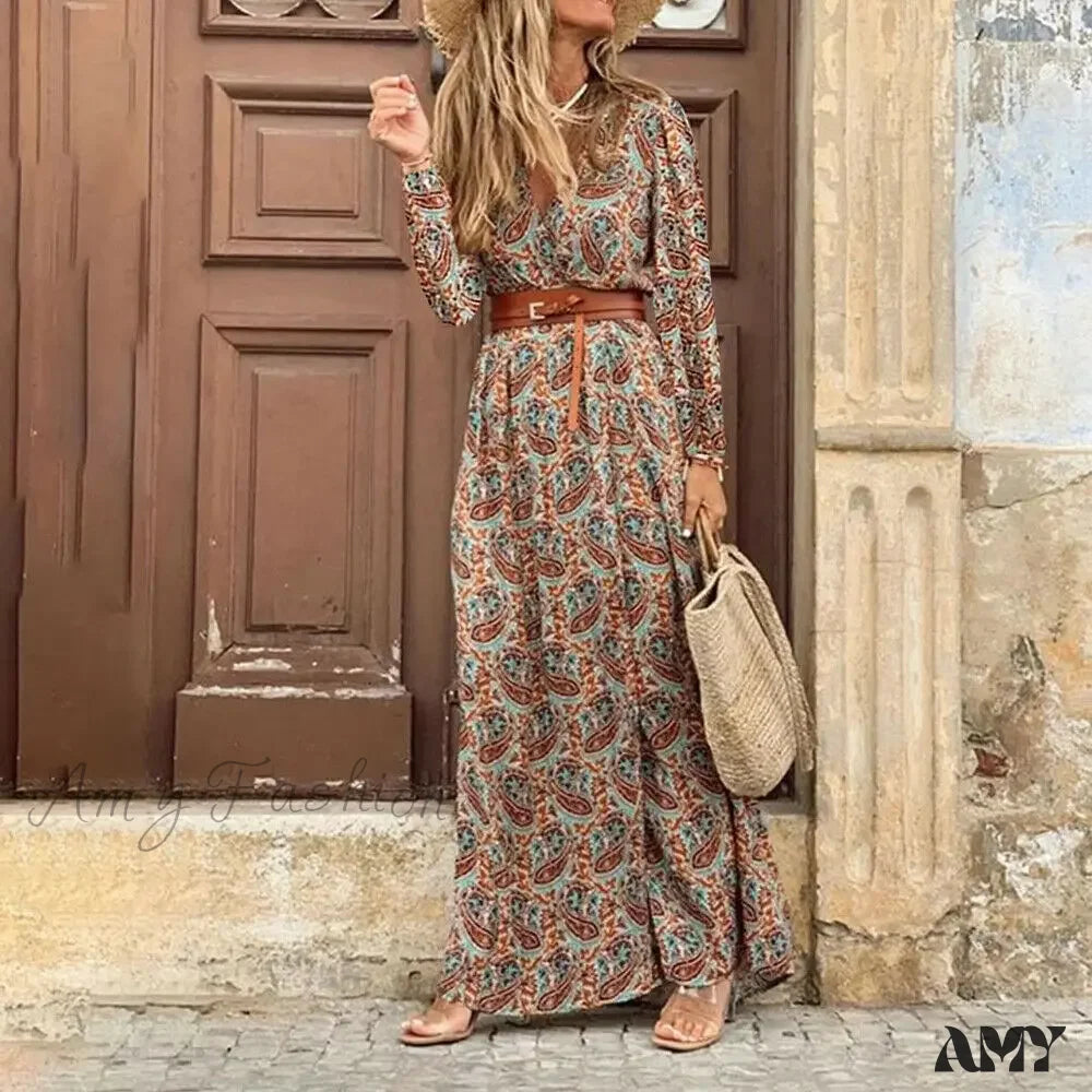 Sleeveless Casual Dresses for Warm Weather Amy Fashion - Autumn Female Short Sleeve Sexy High Split Maxi Boho Dress Sleeveless Casual Dresses for Warm Weather Amy Fashion - Autumn Female Short Sleeve Sexy High Split Maxi Boho Dress