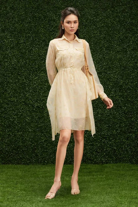 Baby Girl Casual Dresses for a Sweet Look​ Jaliyah A-line Ruffle Layer Organza Mini Dress