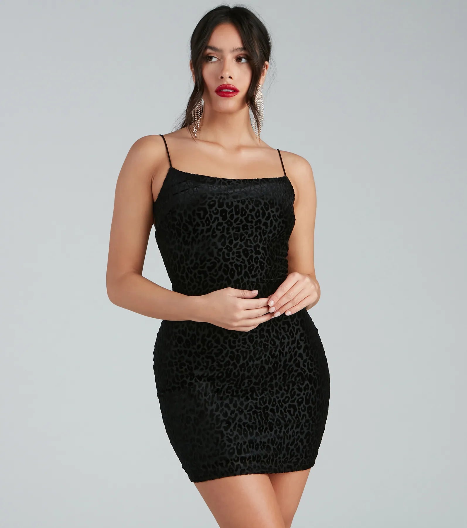 Floral print mini dresses for summer parties Pretty And Purrfect Mini Dress