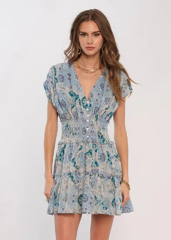 Wrap - Style Casual Dresses for Easy Wear​ Heartloom Jennis Dress- Santorini