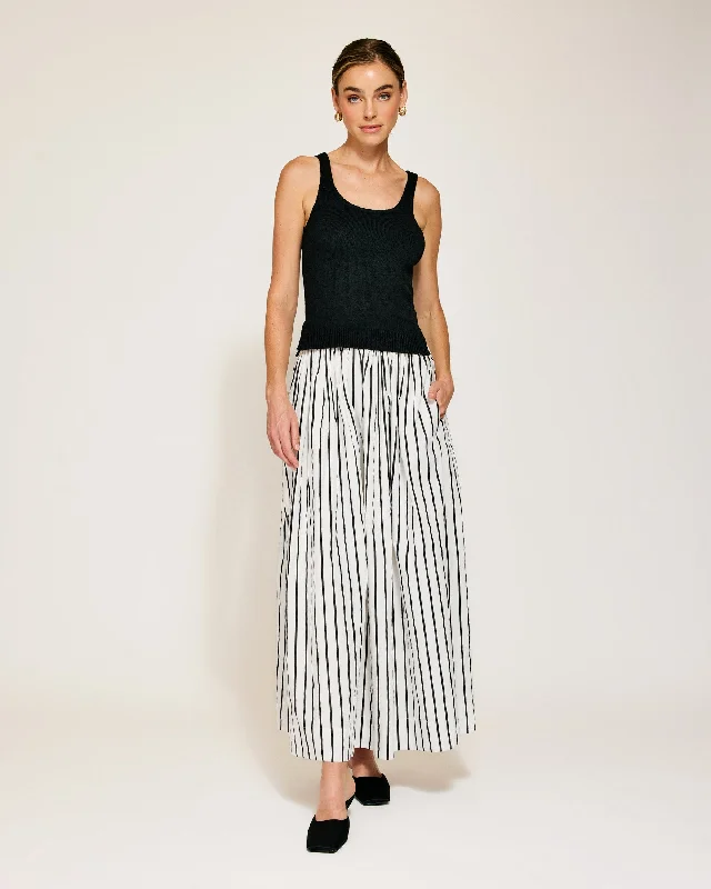 Neon - Colored Casual Dresses for a Trendy Look​ Line + Dot Celeste Dress- Black/ Ivory