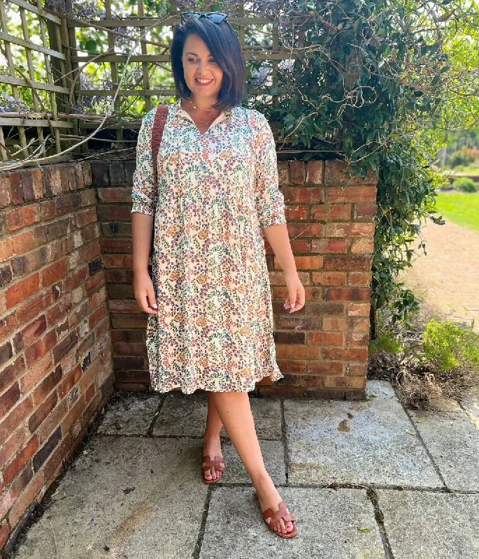 Denim Casual Dresses for a Casual and Durable Option Brakeburn Floral Paisley Midi Dress Denim Casual Dresses for a Casual and Durable Option Brakeburn Floral Paisley Midi Dress