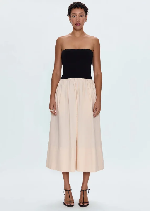 Zip - Front Casual Dresses for Easy On and Off​ Pistola Mavo Dress - Pepper and Salt
