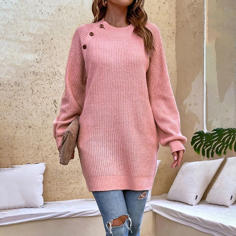 Mini dresses with tiered skirts for added volume Casual Knitted Dress