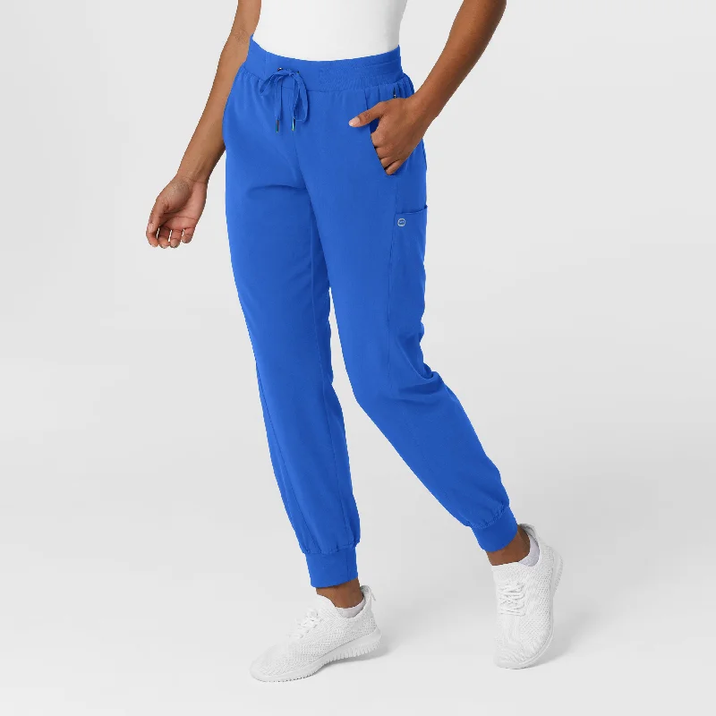 Men's fleece - lined sweater pants for outdoor activities​ Aero Remix Women's Cargo Jogger Scrub Pant - Royal