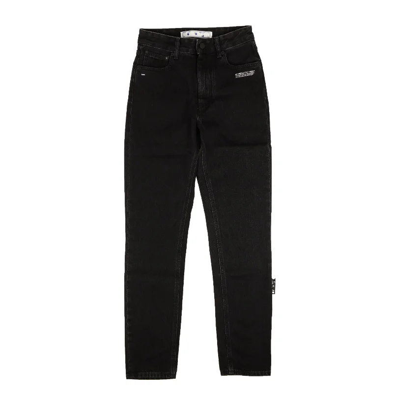 Colored women jeans in vibrant hues like red and yellow Black Straight Leg Denim Jeans Colored women jeans in vibrant hues like red and yellow Black Straight Leg Denim Jeans