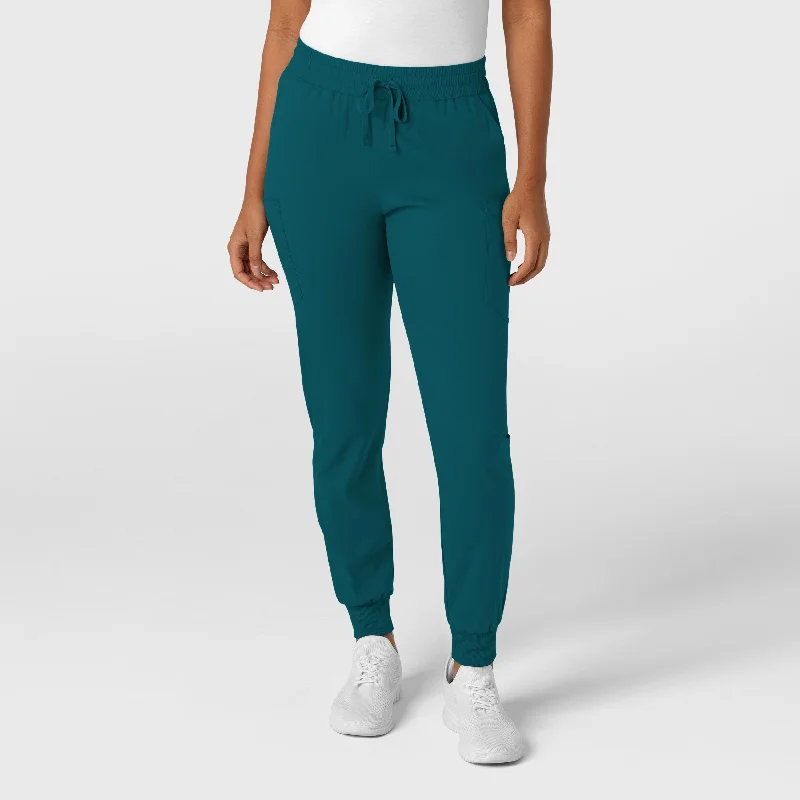 Light - weight sweater pants for summer evenings​ Boundless Women's Jogger Scrub Pant - Caribbean