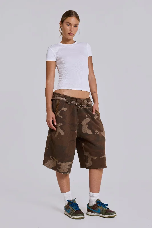 Thermal sweater pants for extreme cold​ Camo Monster Jogger Shorts