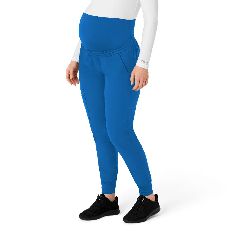 Cable - knit sweater pants for a textured feel Carhartt Force Essentials Women's Maternity Jogger Scrub Pant - Royal Cable - knit sweater pants for a textured feel Carhartt Force Essentials Women's Maternity Jogger Scrub Pant - Royal