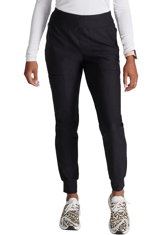 Open - front sweater pants for a breezy look Cherokee Form CK092 Women's Mid-Rise Jogger Scrub Pant - TALL Open - front sweater pants for a breezy look Cherokee Form CK092 Women's Mid-Rise Jogger Scrub Pant - TALL