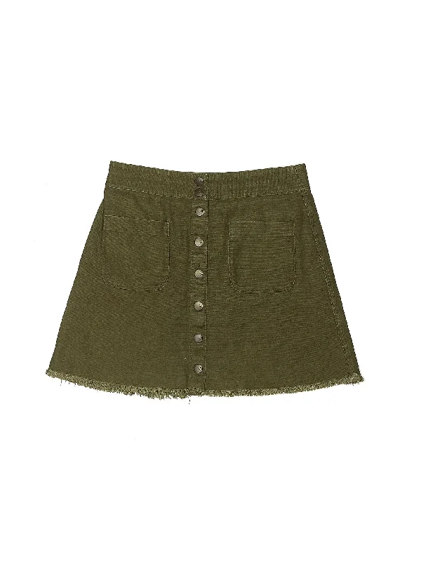 Denim skirts with ballet flats for a sophisticated look Denim Skirt