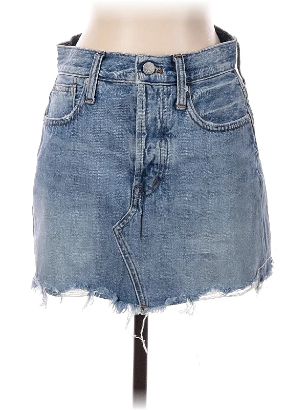 Blue denim skirts in various shades Denim Skirt