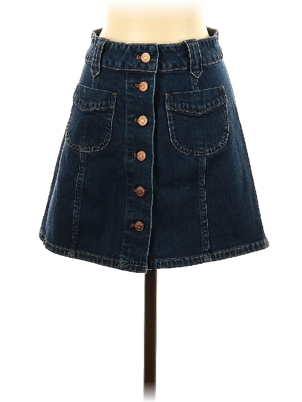 Denim skirts for office wear with a professional touch Denim Skirt