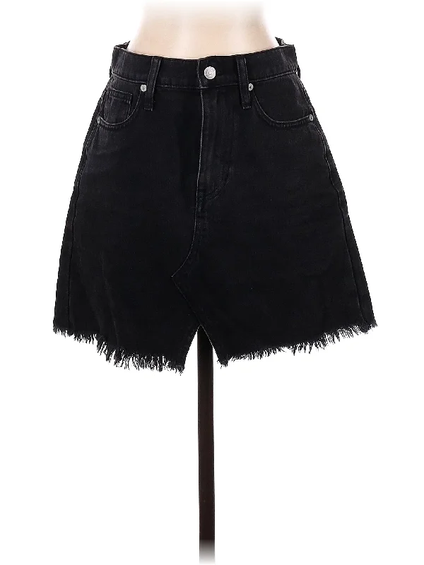 Flared denim skirts for a retro charm Denim Skirt