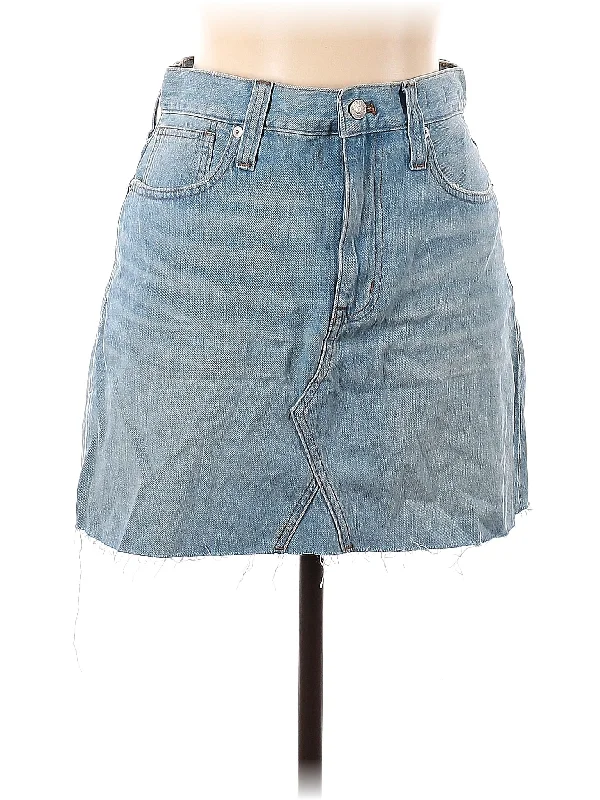 Light - wash denim skirts for a casual summer outfit Denim Skirt