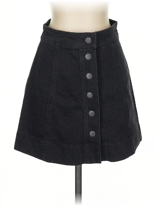 Denim skirts with sweaters for a cozy fall look Denim Skirt