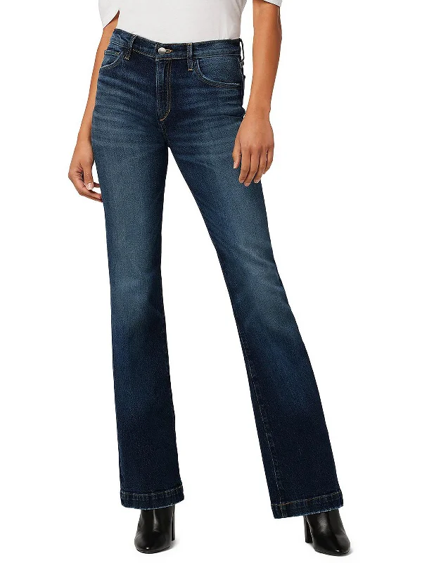 Distressed women jeans for a trendy and edgy look Frankie Womens Dark Wash Mid Rise Bootcut Jeans Distressed women jeans for a trendy and edgy look Frankie Womens Dark Wash Mid Rise Bootcut Jeans
