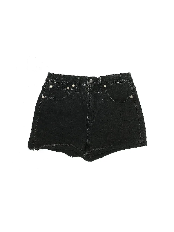 Women's High - Rise Paperbag Waist Shorts in Khaki for a Stylish and Comfortable Look High-Rise Denim Shorts in Dark Wash Women's High - Rise Paperbag Waist Shorts in Khaki for a Stylish and Comfortable Look High-Rise Denim Shorts in Dark Wash