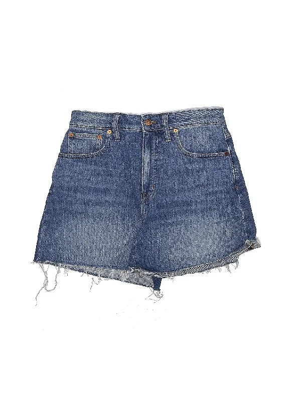 Plus Size Women's Denim Shorts with a Button - Fly in Dark Indigo for a Durable and Timeless Style High-Rise Denim Shorts in Light Wash Plus Size Women's Denim Shorts with a Button - Fly in Dark Indigo for a Durable and Timeless Style High-Rise Denim Shorts in Light Wash