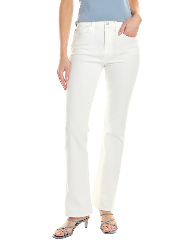 Button - fly women jeans with a traditional touch HUDSON Jeans Blair White High-Rise Bootcut Jean Button - fly women jeans with a traditional touch HUDSON Jeans Blair White High-Rise Bootcut Jean