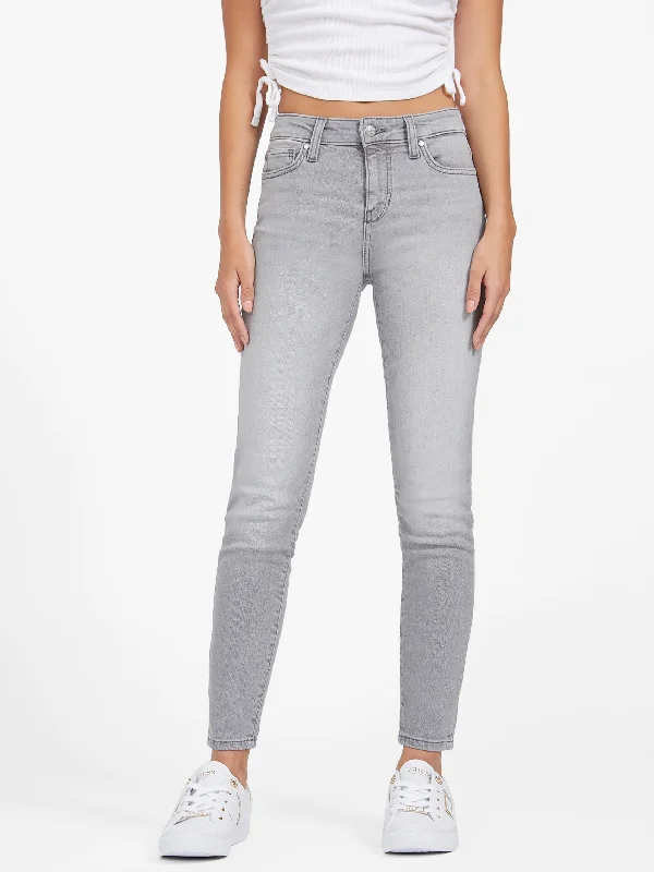 Ripped women jeans for a rebellious and fashion - forward style Jaden Sculpt Mid-Rise Skinny Jeans Ripped women jeans for a rebellious and fashion - forward style Jaden Sculpt Mid-Rise Skinny Jeans