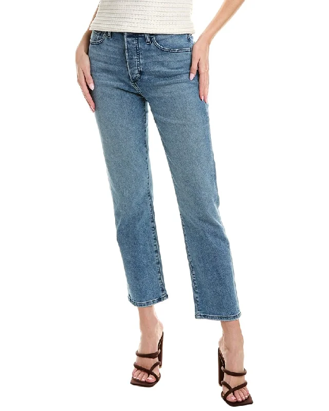 Acid - wash women jeans with a retro finish JOE'S Jeans The OG Cara Straight Ankle Jean Acid - wash women jeans with a retro finish JOE'S Jeans The OG Cara Straight Ankle Jean