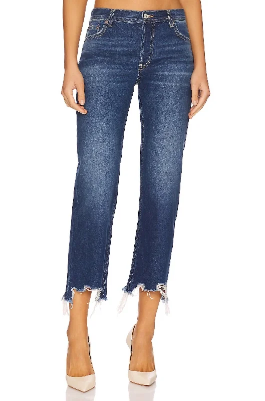 Bootcut women jeans to complement various shoe styles Maggie Mid Rise Straight Jeans In Rolling River Bootcut women jeans to complement various shoe styles Maggie Mid Rise Straight Jeans In Rolling River