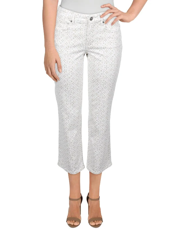 High - waisted women jeans for a flattering silhouette Marilyn Womens Ankle Printed Straight Leg Jeans High - waisted women jeans for a flattering silhouette Marilyn Womens Ankle Printed Straight Leg Jeans