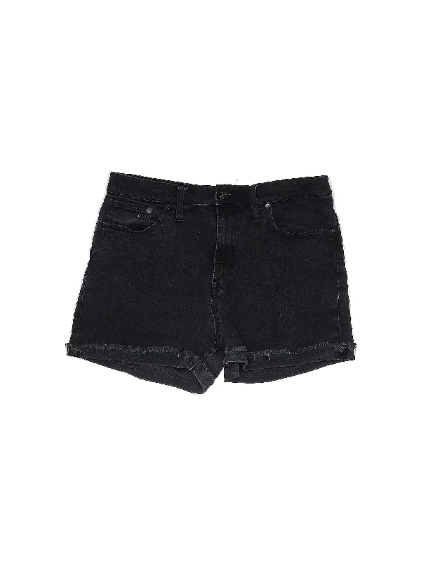 Plus Size Women's Drawstring Linen - Blend Shorts in Beige for a Relaxing Vacation Mid-Rise Denim Shorts in Dark Wash Plus Size Women's Drawstring Linen - Blend Shorts in Beige for a Relaxing Vacation Mid-Rise Denim Shorts in Dark Wash
