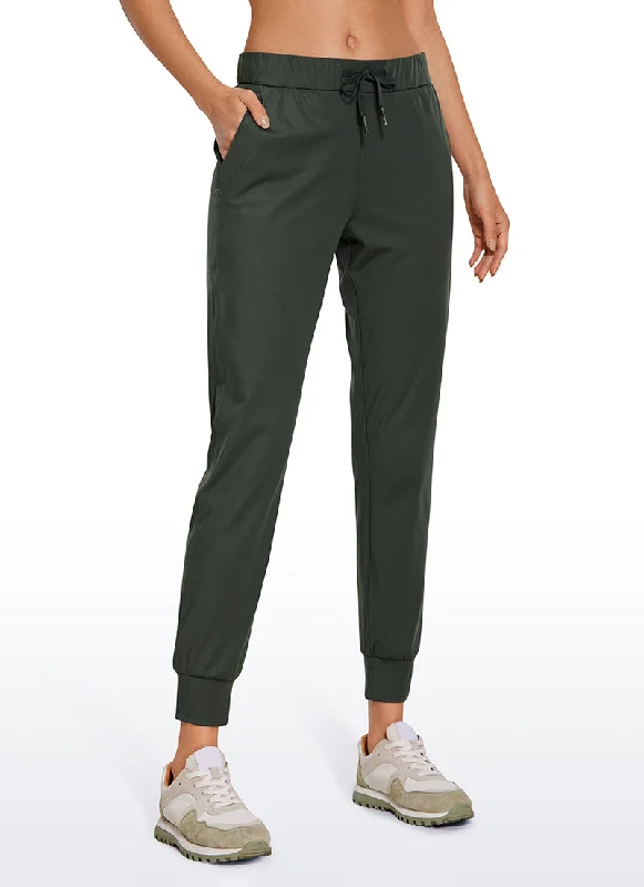 Animal - print sweater pants for a bold statement​ Stretch Drawstring Jogger with Pockets 27''