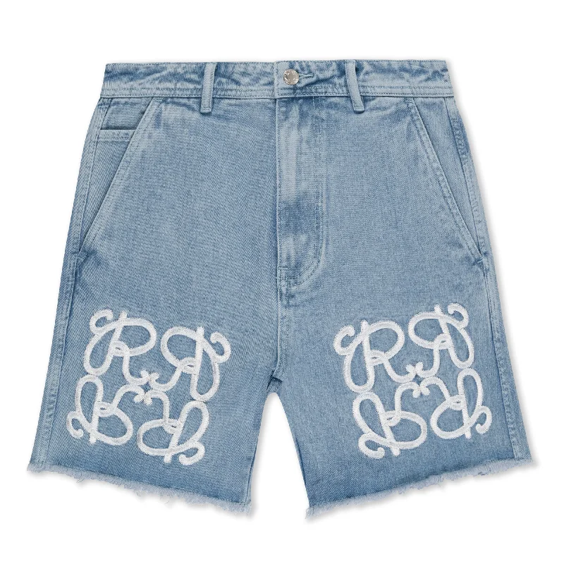 Women's Leather - Look Faux Leather Shorts in Black for an Edgy and Bold Appearance Ranagram Denim Shorts (Medium Wash) Women's Leather - Look Faux Leather Shorts in Black for an Edgy and Bold Appearance Ranagram Denim Shorts (Medium Wash)