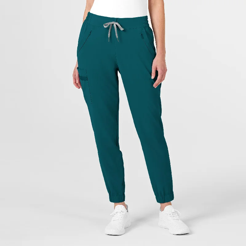 Moisture - wicking sweater pants for sports RENEW Women's Jogger Scrub Pant - Caribbean Moisture - wicking sweater pants for sports RENEW Women's Jogger Scrub Pant - Caribbean