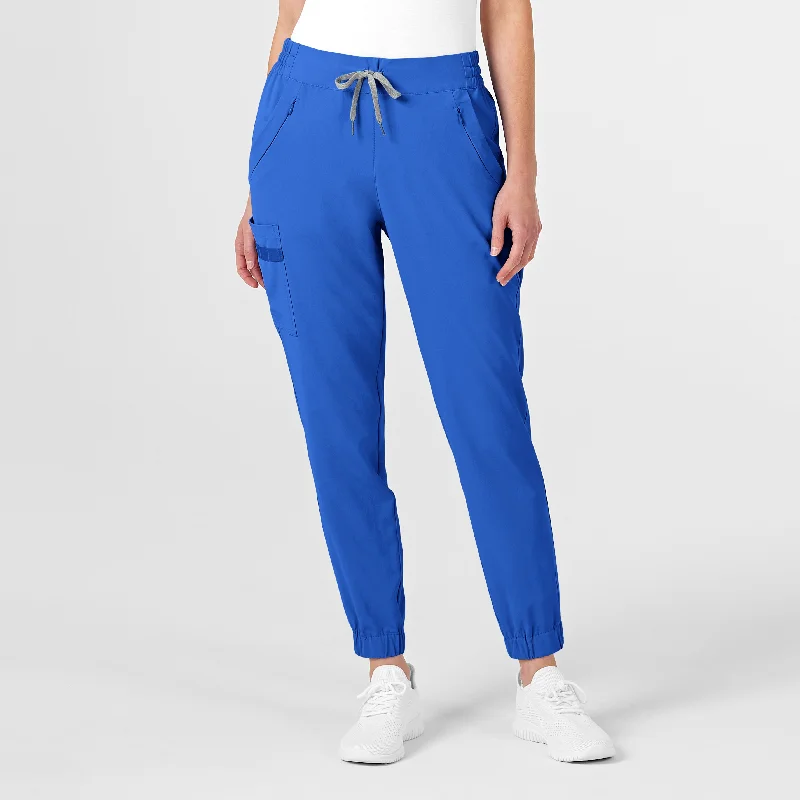 Long - sleeve sweater pants for extra coverage RENEW Women's Jogger Scrub Pant - Royal Long - sleeve sweater pants for extra coverage RENEW Women's Jogger Scrub Pant - Royal