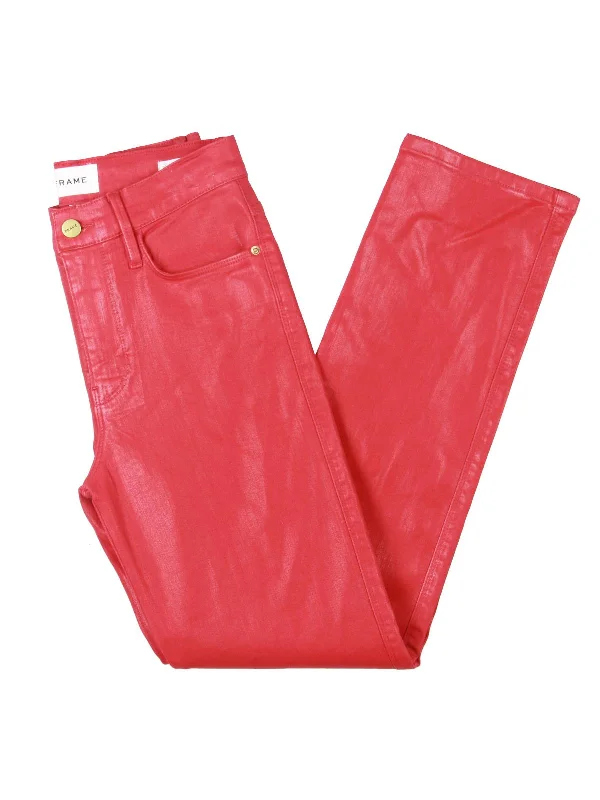 Mom jeans for a nostalgic and casual look Sylvie Womens High Rise Slender Straight Leg Jeans Mom jeans for a nostalgic and casual look Sylvie Womens High Rise Slender Straight Leg Jeans