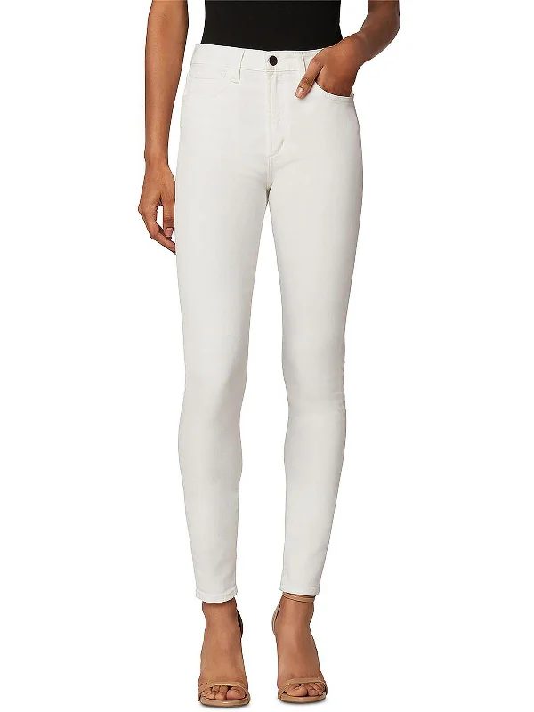 Mom jeans for a nostalgic and casual look  Twiggy Womens Denim Mid Rise Skinny Jeans