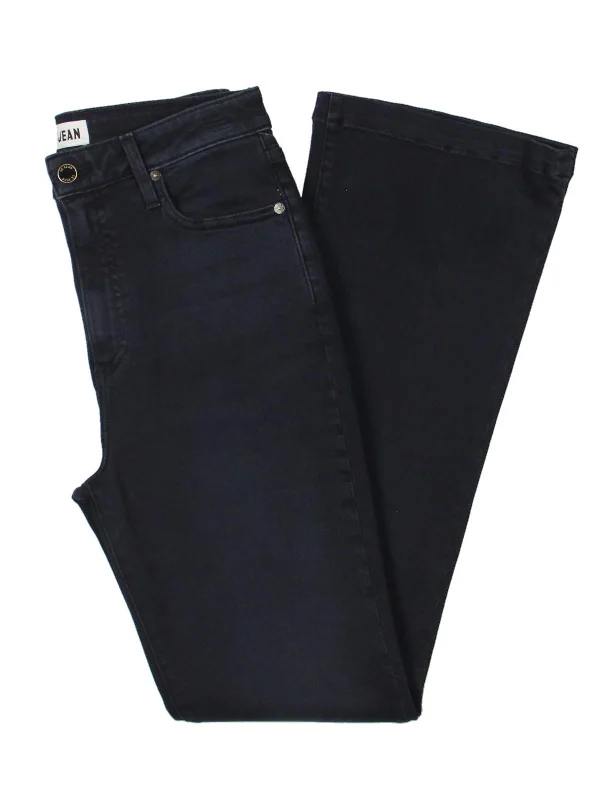 Embellished women jeans with studs or rhinestones for a glamorous touch Womens Denim Knit Flare Jeans Embellished women jeans with studs or rhinestones for a glamorous touch Womens Denim Knit Flare Jeans