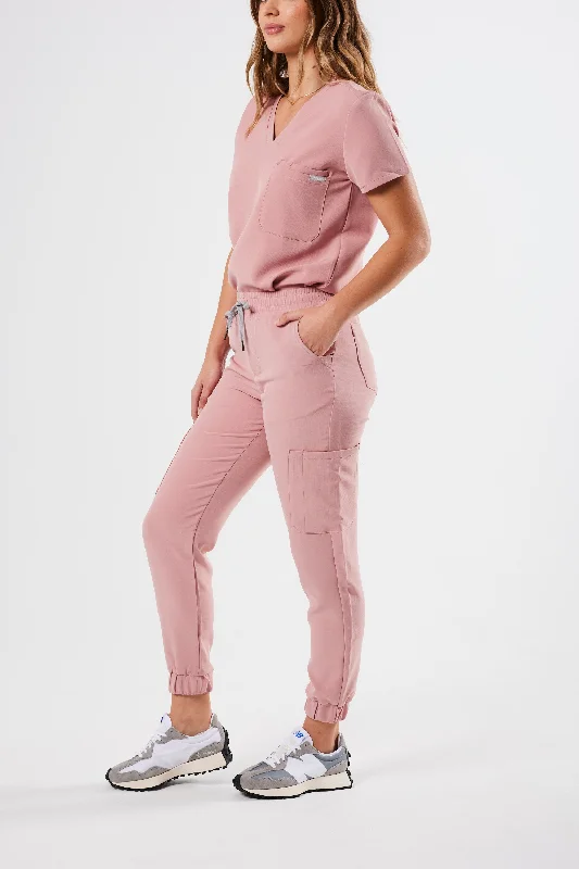 Petite - fit wool sweater pants for petites​ FLEX WOMEN'S JOGGER PANTS (PINK PEONY)