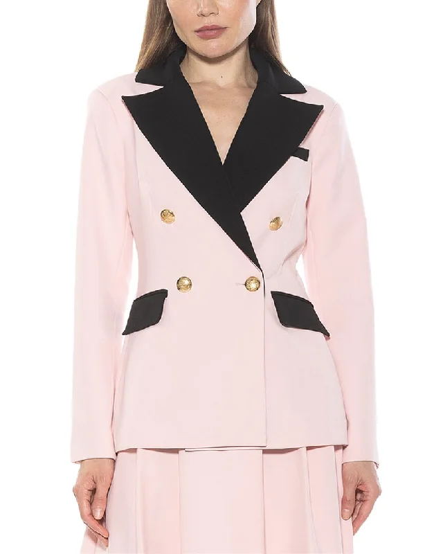 Oversized Women's Printed Blazers in Animal Patterns for a Statement Piece Alexia Admor Farrah Blazer