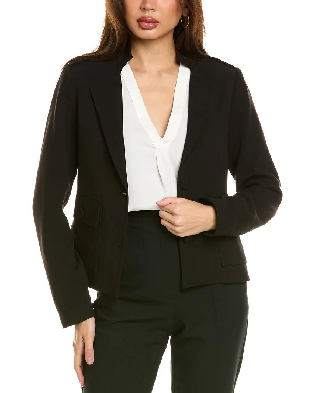 Oversized Women's Checkered Blazers in Black and White for a Trendy Style DREW Fergie Blazer Oversized Women's Checkered Blazers in Black and White for a Trendy Style DREW Fergie Blazer