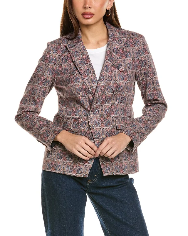 Plus Size Women's Cropped Velvet Blazers in Burgundy for a Night Out DREW Tai Blazer Plus Size Women's Cropped Velvet Blazers in Burgundy for a Night Out DREW Tai Blazer