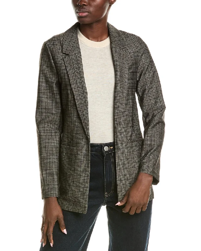 Single - Breasted Women's Tweed Blazers with Gold Buttons for a Classic Look Nanette Nanette Lepore Blazer Single - Breasted Women's Tweed Blazers with Gold Buttons for a Classic Look Nanette Nanette Lepore Blazer