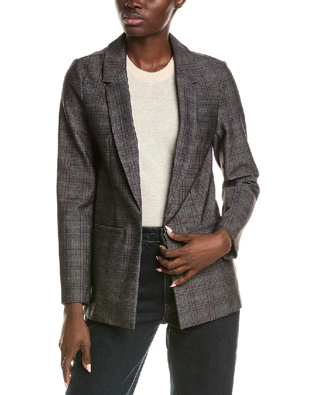Double - Breasted Women's Leather Blazers in Taupe for an Edgy Look Nanette Nanette Lepore Blazer Double - Breasted Women's Leather Blazers in Taupe for an Edgy Look Nanette Nanette Lepore Blazer