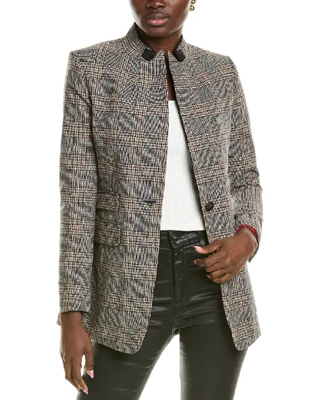 Women's Peplum Blazers in Emerald Green for a Stylish Work Attire rag & bone Paloma Japanese Blazer Women's Peplum Blazers in Emerald Green for a Stylish Work Attire rag & bone Paloma Japanese Blazer