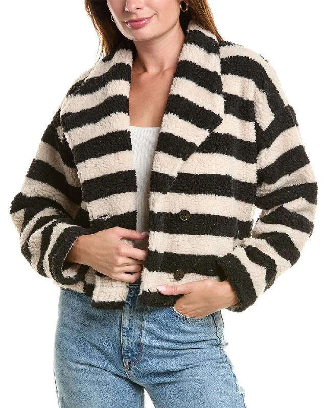 Plus Size Women's Sequin - Embellished Blazers in Silver for a Glamorous Party Saltwater Luxe Jacket