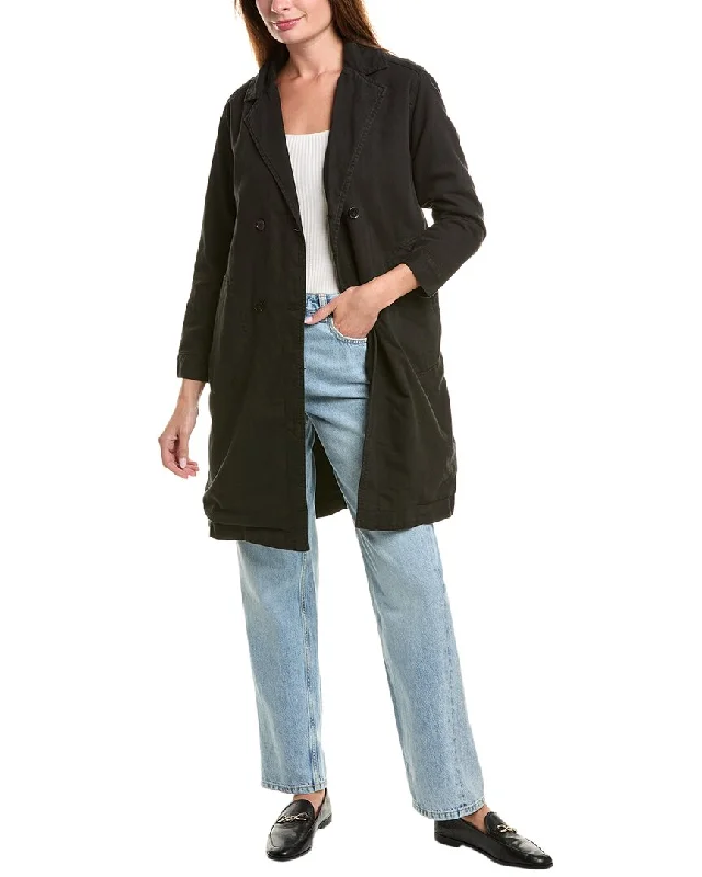 Double - Breasted Women's Polyester Blazers in Bright Colors for a Fun Style Saltwater Luxe Linen-Blend Jacket Double - Breasted Women's Polyester Blazers in Bright Colors for a Fun Style Saltwater Luxe Linen-Blend Jacket