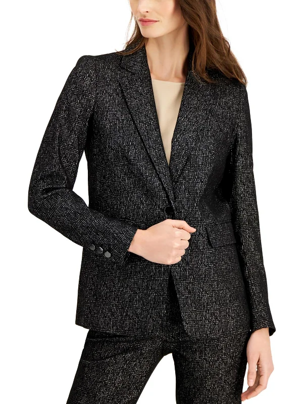 Single - Breasted Women's Corduroy Blazers in Mustard Yellow for an Autumn Vibe Womens Metallic Evening Wear One-Button Blazer Single - Breasted Women's Corduroy Blazers in Mustard Yellow for an Autumn Vibe Womens Metallic Evening Wear One-Button Blazer