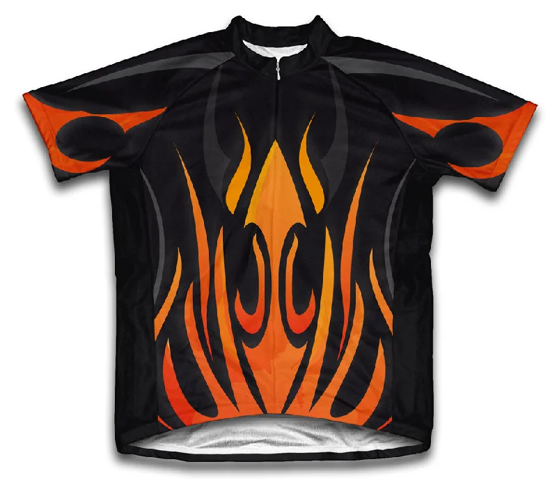 Women's jersey for gym workouts Fire Blaze Short Sleeve Cycling Jersey for Men and Women Women's jersey for gym workouts Fire Blaze Short Sleeve Cycling Jersey for Men and Women
