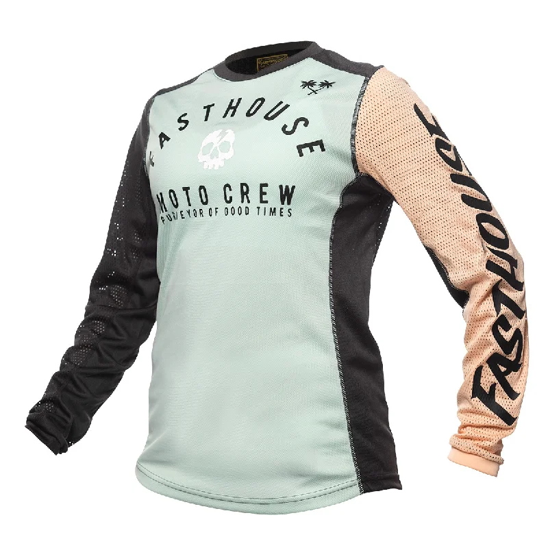 Sleeveless women's jersey for intense training Grindhouse A/C Fortune Women's Jersey - Mint/Peach Sleeveless women's jersey for intense training Grindhouse A/C Fortune Women's Jersey - Mint/Peach